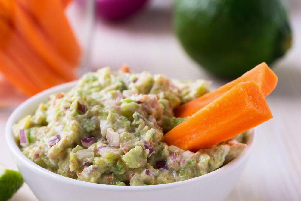 Different types of guacamole